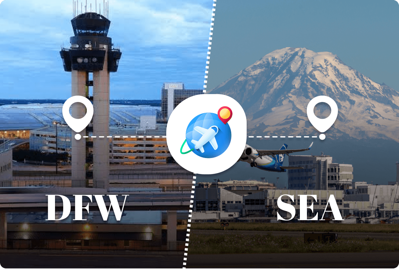 Book Cheap Dallas/Fort Worth to Seattle