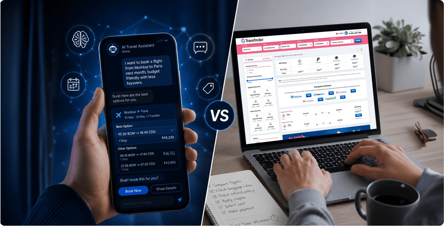 AI vs Manual Flight Booking: Which Saves More Money in 2026?